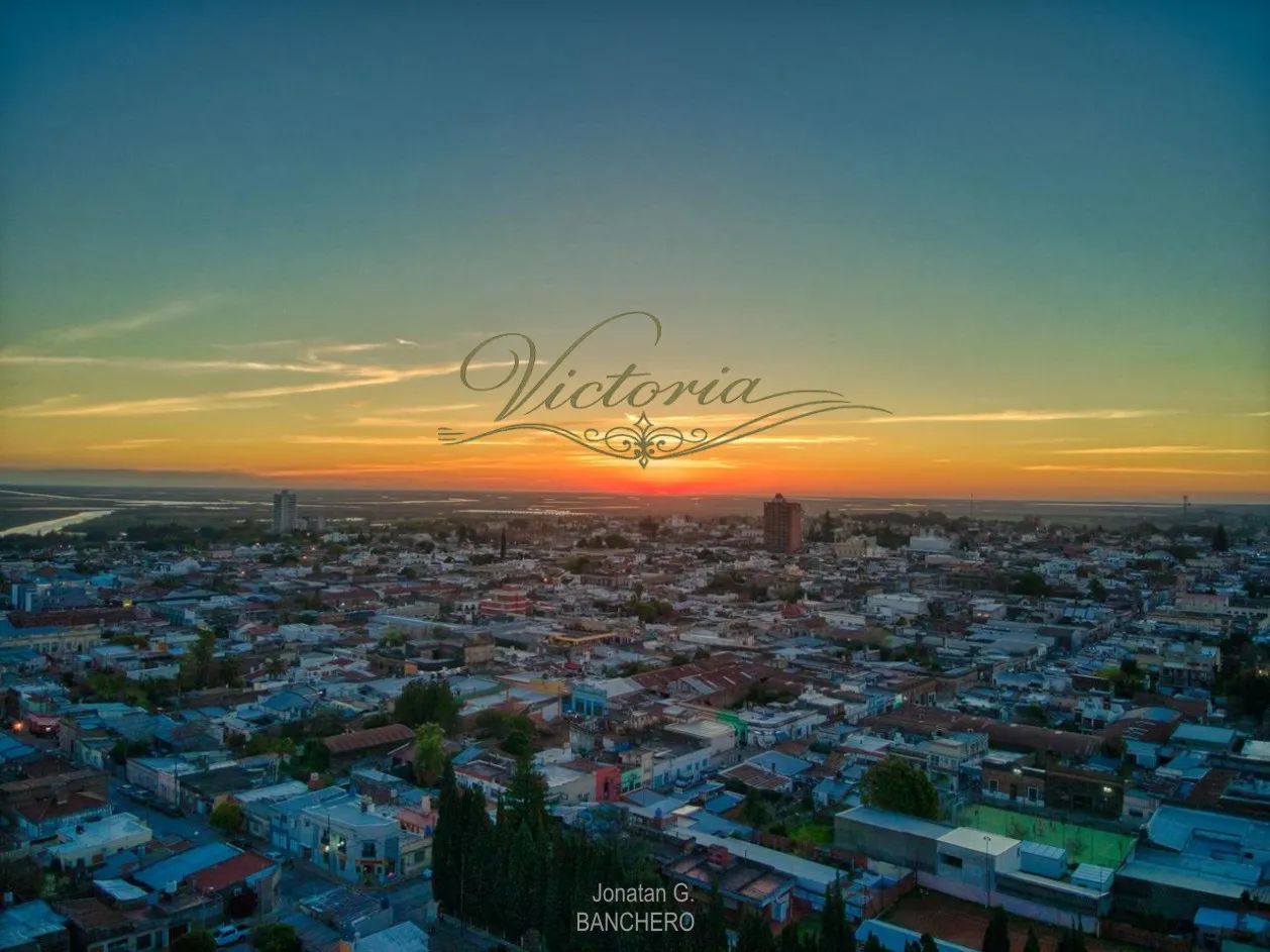 Vista panorámica de Victoria, Entre Ríos